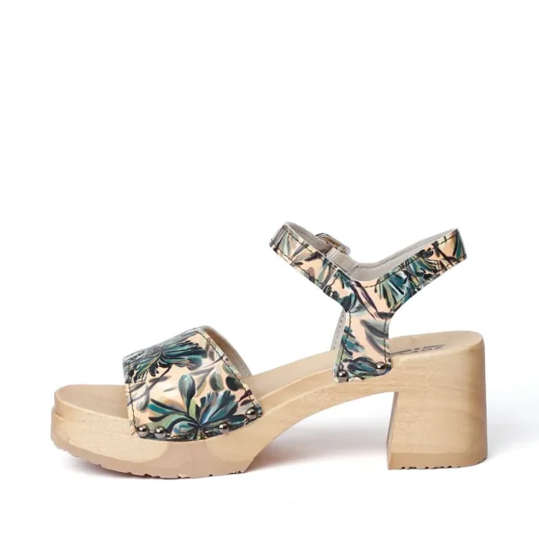 Hanny Flower Green (Natur)