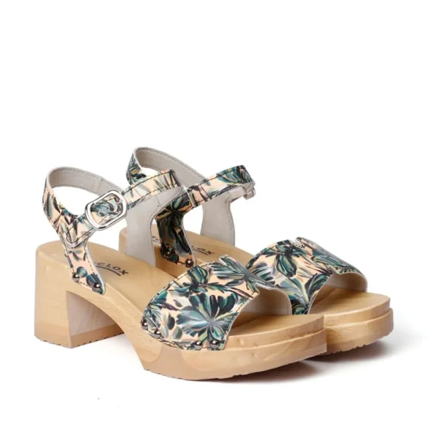 Hanny Flower Green (Natur)