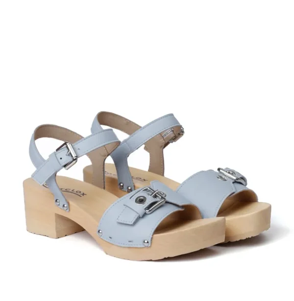 Pepita Nappa Powder Blue (Natur)